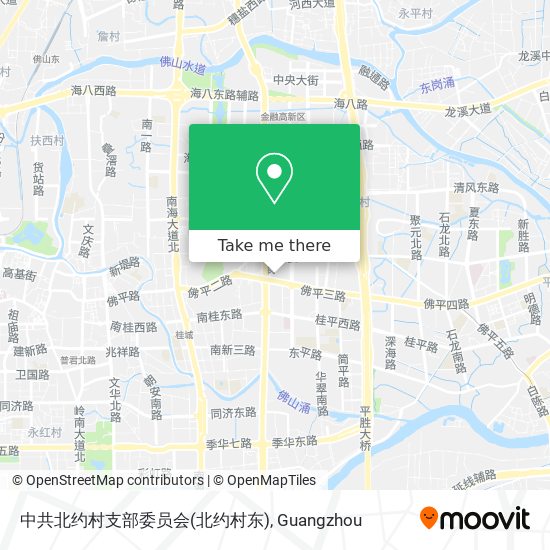 中共北约村支部委员会(北约村东) map