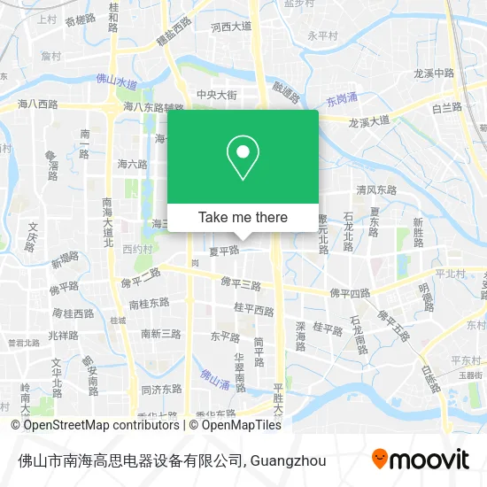 佛山市南海高思电器设备有限公司 map