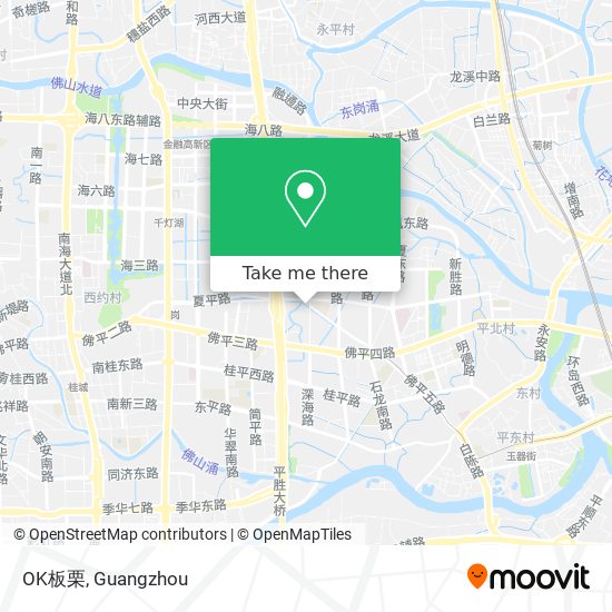 OK板栗 map