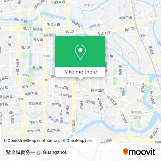 紫金城商务中心 map