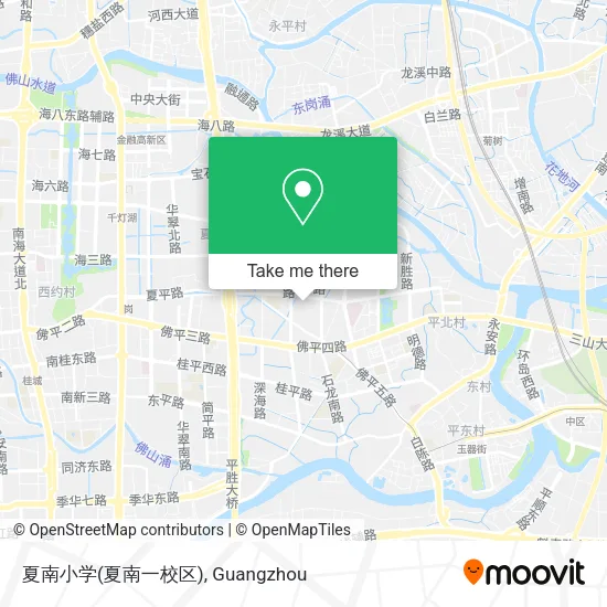 夏南小学(夏南一校区) map
