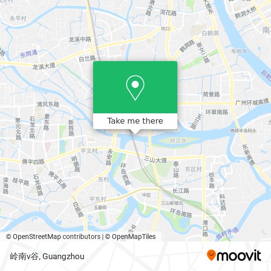 岭南v谷 map