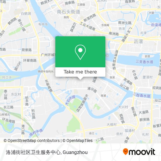 洛浦街社区卫生服务中心 map