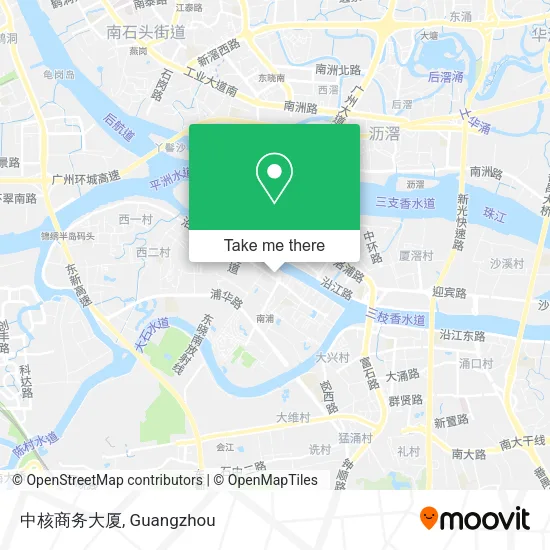 中核商务大厦 map