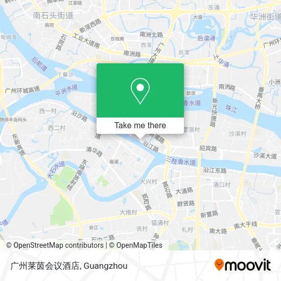 广州莱茵会议酒店 map