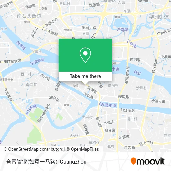 合富置业(如意一马路) map