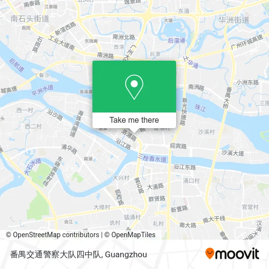 番禺交通警察大队四中队 map