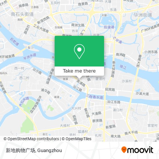 新地购物广场 map