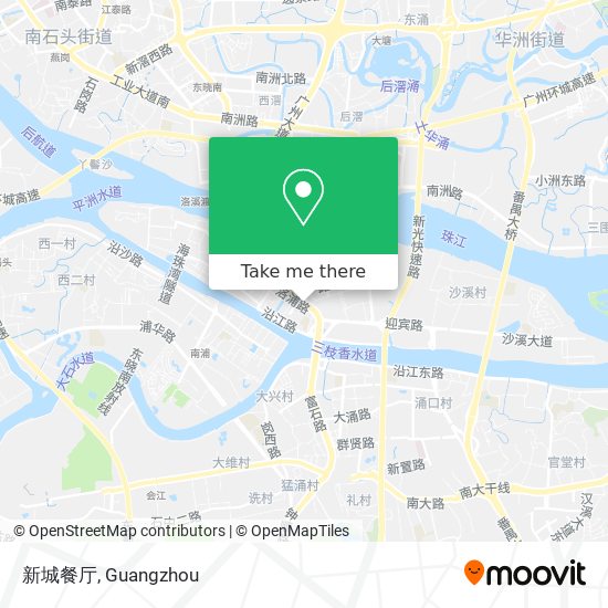 新城餐厅 map
