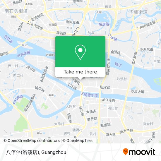 八佰伴(洛溪店) map