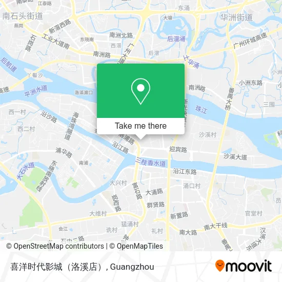 喜洋时代影城（洛溪店） map