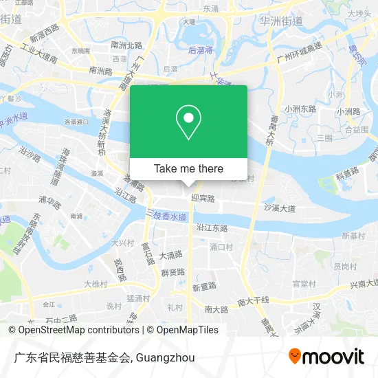 广东省民福慈善基金会 map