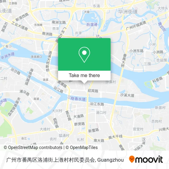 广州市番禺区洛浦街上漖村村民委员会 map