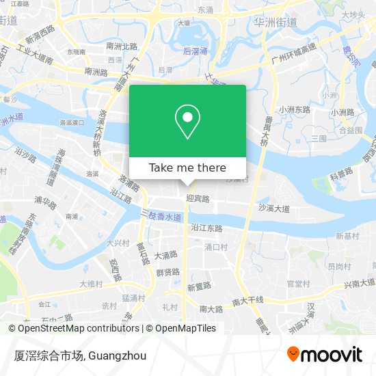 厦滘综合市场 map