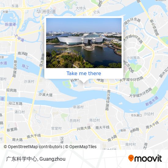 广东科学中心 map