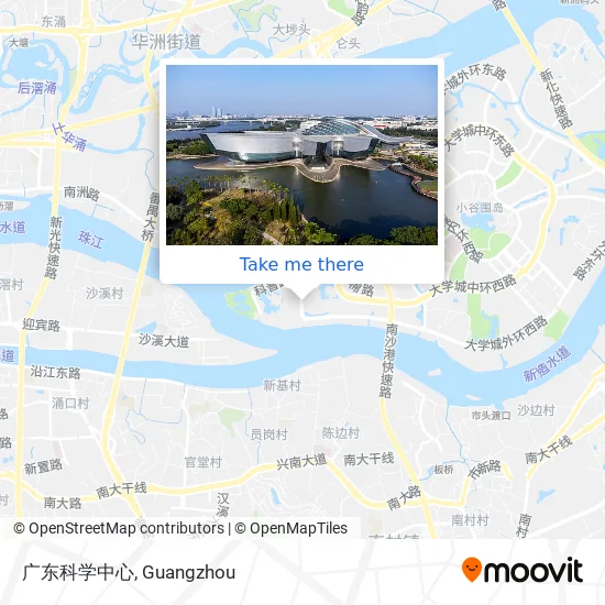 广东科学中心 map