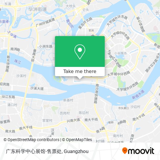 广东科学中心展馆-售票处 map