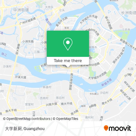 大学新厨 map