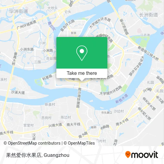 果然爱你水果店 map