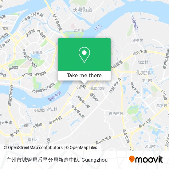广州市城管局番禺分局新造中队 map