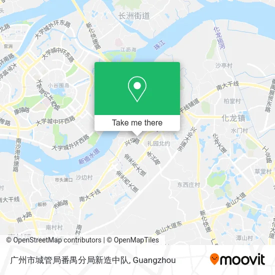 广州市城管局番禺分局新造中队 map
