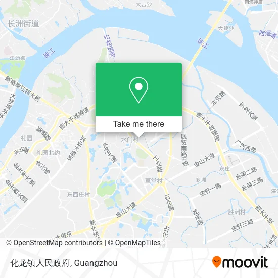 化龙镇人民政府 map