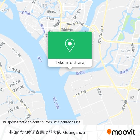 广州海洋地质调查局船舶大队 map