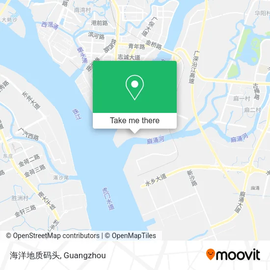 海洋地质码头 map