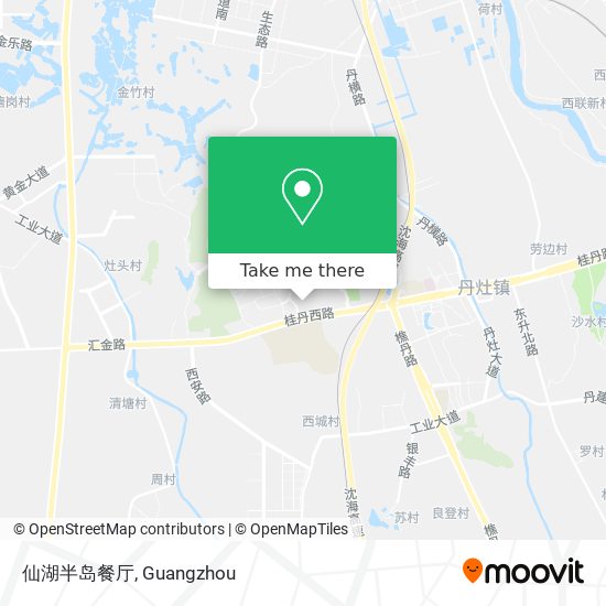 仙湖半岛餐厅 map