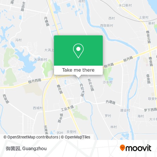 御菌园 map