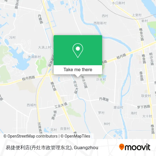 易捷便利店(丹灶市政管理东北) map