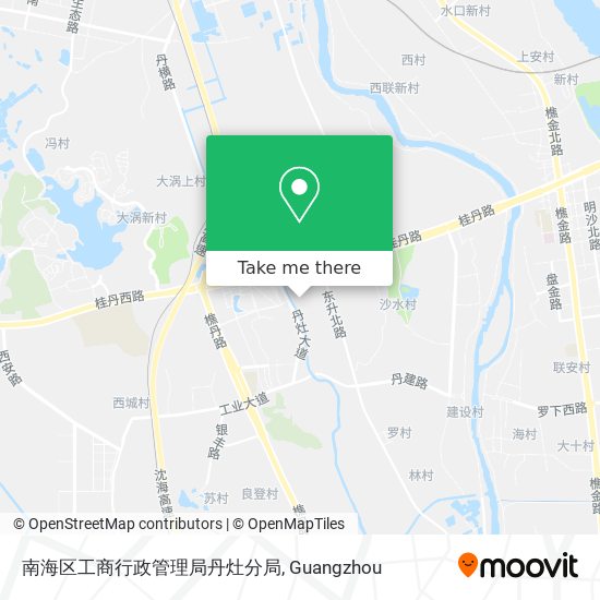 南海区工商行政管理局丹灶分局 map