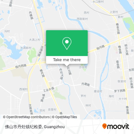 佛山市丹灶镇纪检委 map
