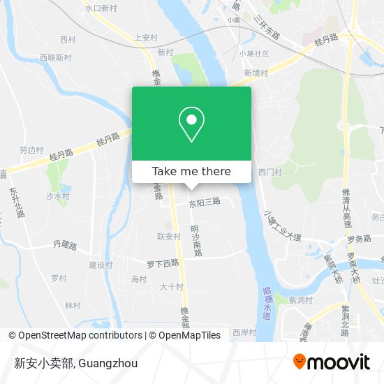 新安小卖部 map