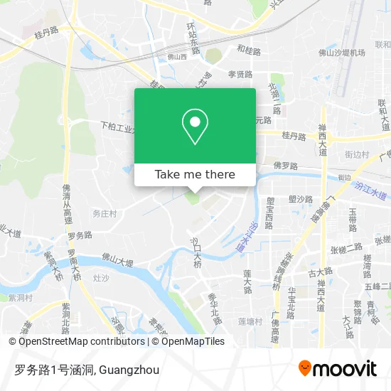 罗务路1号涵洞 map