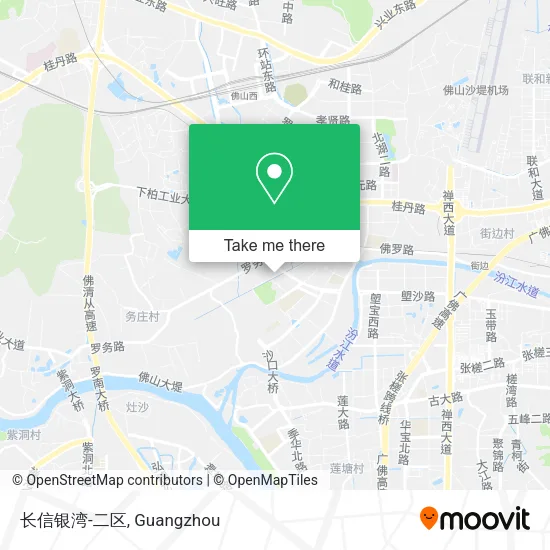 长信银湾-二区 map