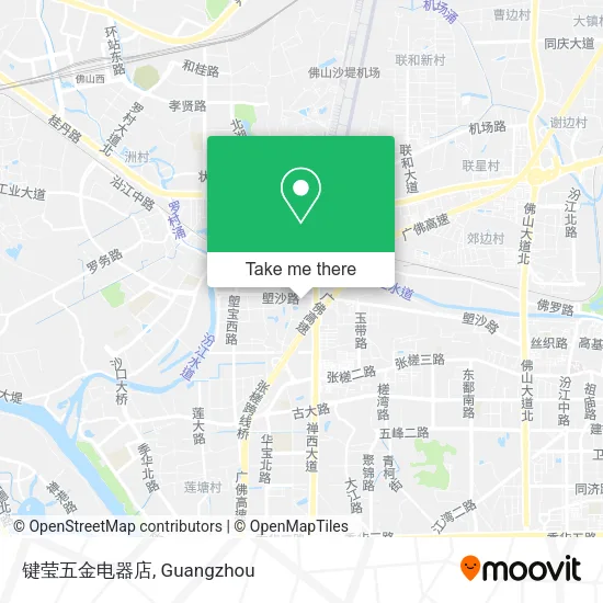 键莹五金电器店 map