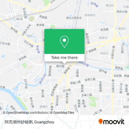 阿亮潮州砂锅粥 map