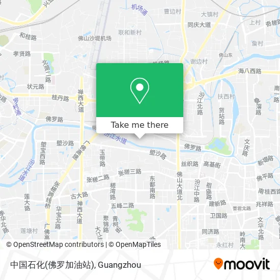 中国石化(佛罗加油站) map