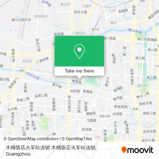 木桶饭店火车站连锁 木桶饭店火车站连锁 map