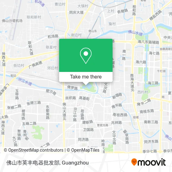 佛山市英丰电器批发部 map