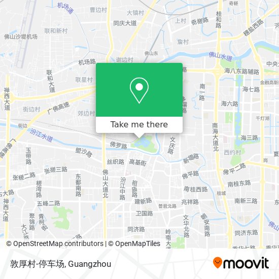敦厚村-停车场 map