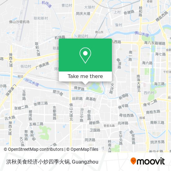 洪秋美食经济小炒四季火锅 map
