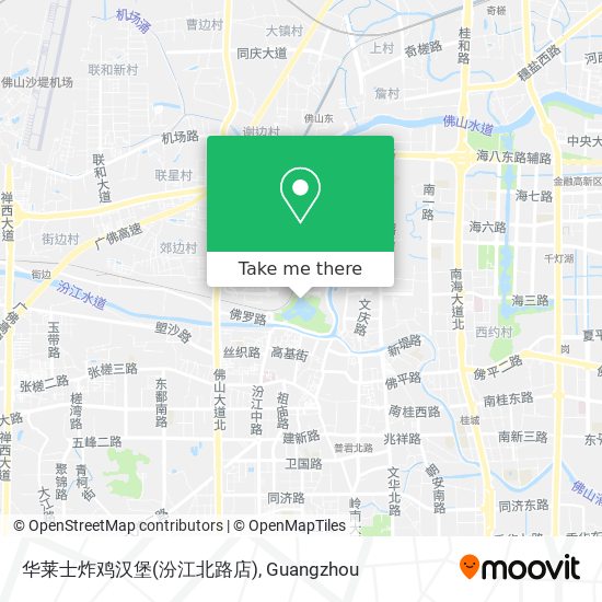 华莱士炸鸡汉堡(汾江北路店) map