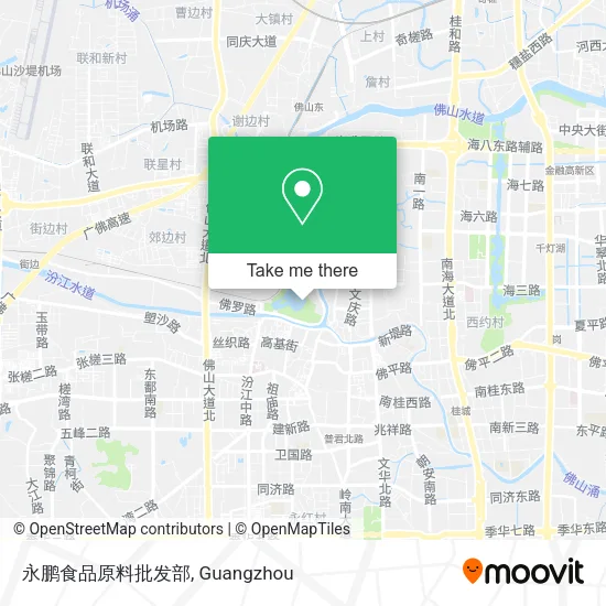 永鹏食品原料批发部 map
