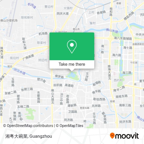 湘粤大碗菜 map