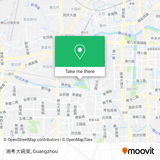 湘粤大碗菜 map