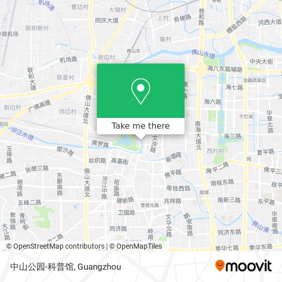 中山公园-科普馆 map