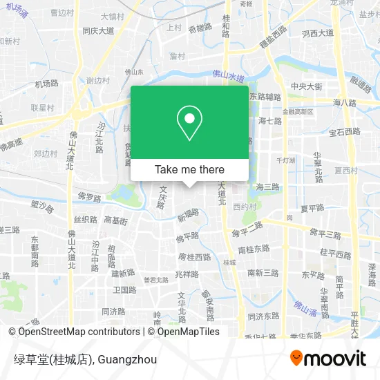 绿草堂(桂城店) map