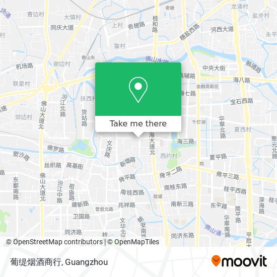 葡缇烟酒商行 map